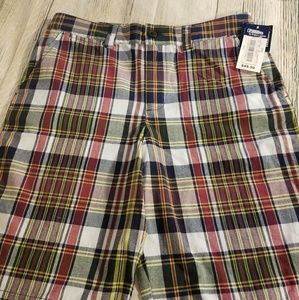 Polo Ralph Lauren Boys Plaid Shorts sz 14 New